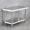Double-Layer Stainless Steel Kitchen Workbench and Prep Table