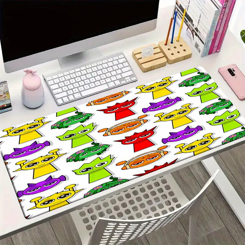 Sprunki Theme Mouse Pad, Non Slip Rubber Base, Multifunctional Office & Home Decor, Perfect for Workspace Personalization.