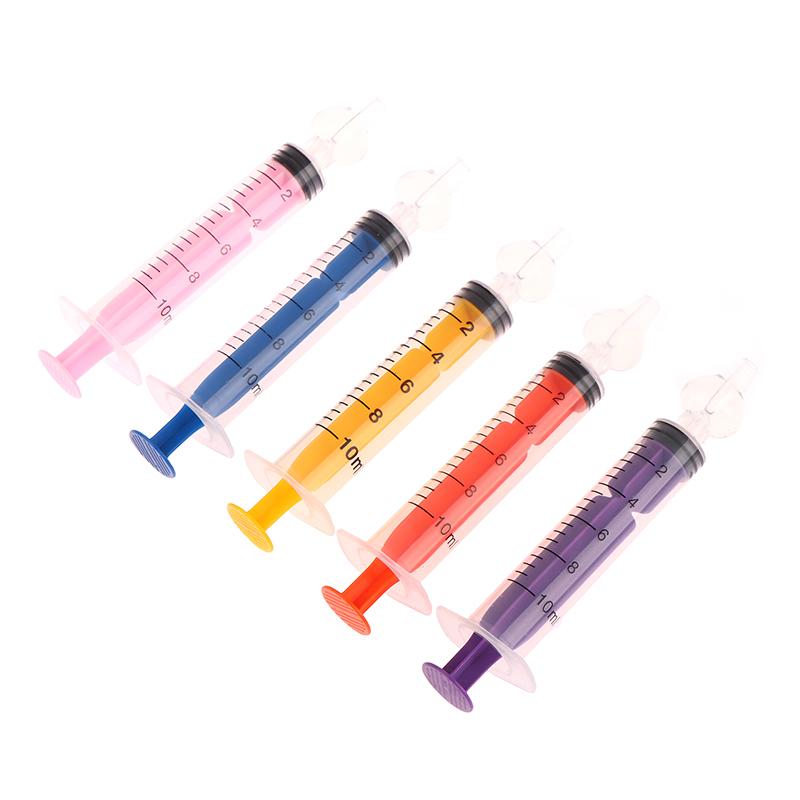 1Pc 10Ml Baby Silicone Nasal Aspirator Nasal Syringe For Infant Safe Nasal Washer Needle Tube Cleaner Newborns Nose Cleaner