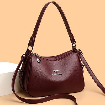 Yeni Omuz Çantası Kış İş Gidiş Geliş Yastık Çanta Eğik Omuz Anne Çantası Moda Basit Çanta Kadın Küçük Kare Çanta Trend