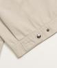 Toffee Vintage Cotton Work Jacket (Sand Grey)
