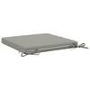 4 Piece Seat Cushions SOEST 4 Pcs. 100percent  Polyester Gray