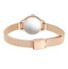 MATOW Tsuki Seigetsu Round Watch in Rose Gold and White Mesh Authorized Retailer [MATOW] Women's (mw005006) -