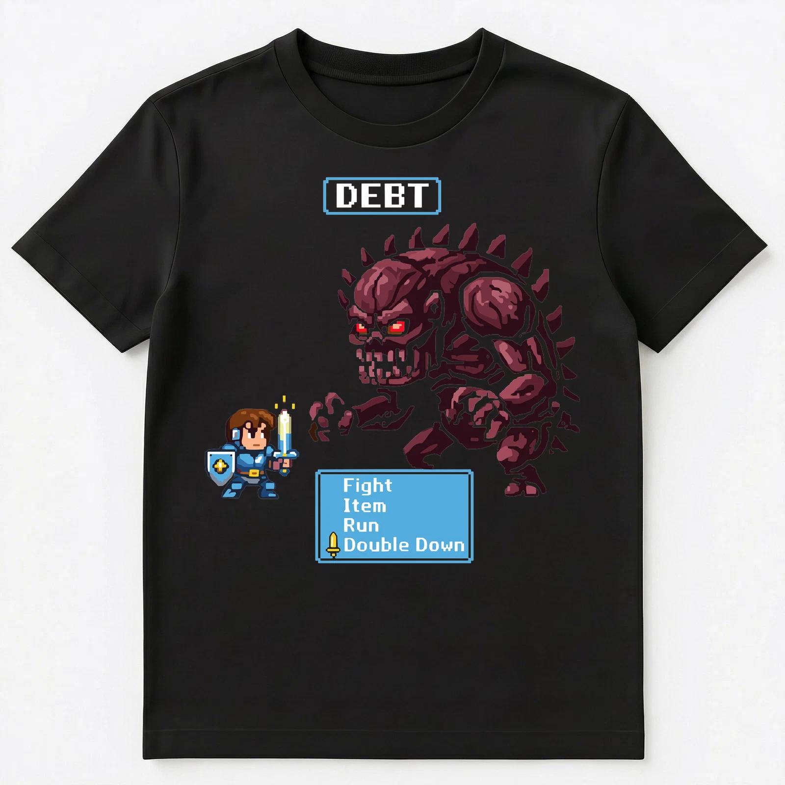 Gambler Doubling Down Gambling Or Betting Unisex T-Shirt 4XL