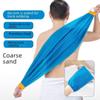 Double-Sided Extra Coarse Bath Towel for Back Scrubbing