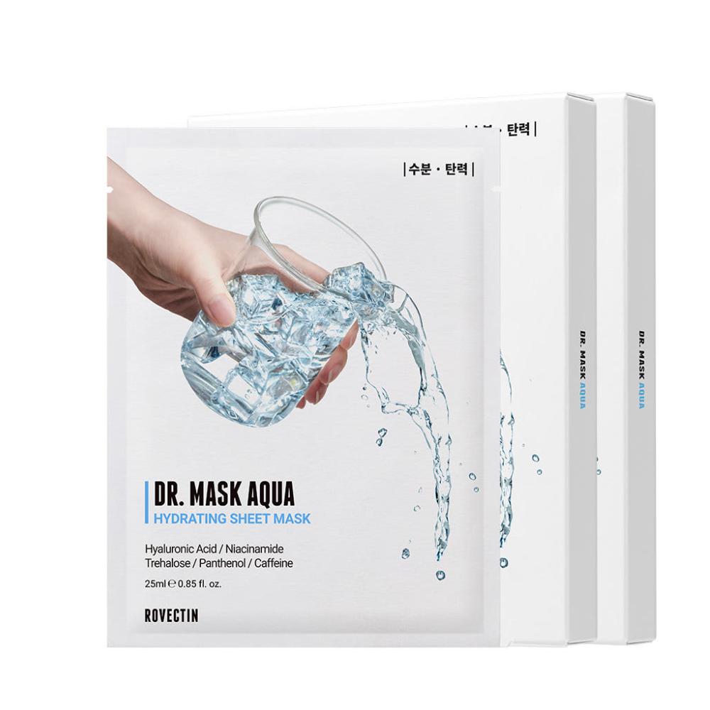 ROVECTIN Doctor Moisture Sheet Mask 2 BOX Total 10 Sheets