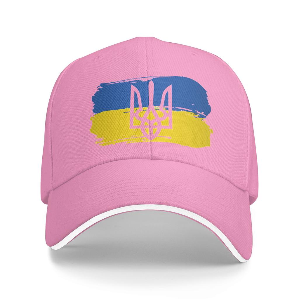 Ukraine Ukrainian Flag Ukrainians Baseball Cap  Fashion Trucker Hat Summer Female Male Hunting Camping Snapback Cap