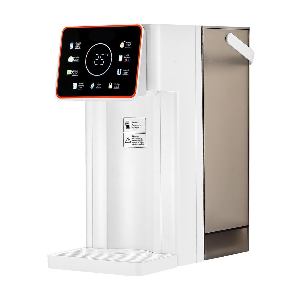 Instant Hot Water Dispenser, Countertop Boiling Water Dispenser with Adjustable 6 Temps & 8 Water Volumes, 101oz(3L) Removable Water Tank, Quick