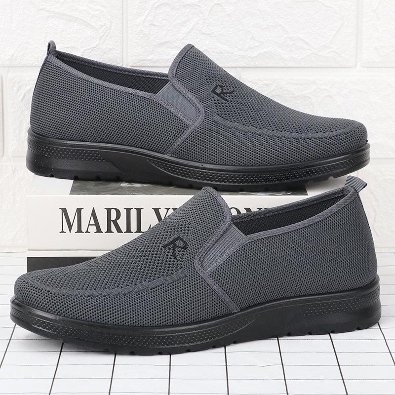 Flat Bottom Casual Sneaker Free Shiping Shoe  Shoes Man Men'S Summer Sneakers Mesh Breathable Casual Sneakers