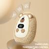 Rechargeable Hand Warmer 10.5 X 7.5 Cm Electric Cartoon Pocket Hand Heater With 3 Heat , Portable Heater, Electric Pocket Heater With Digital Display