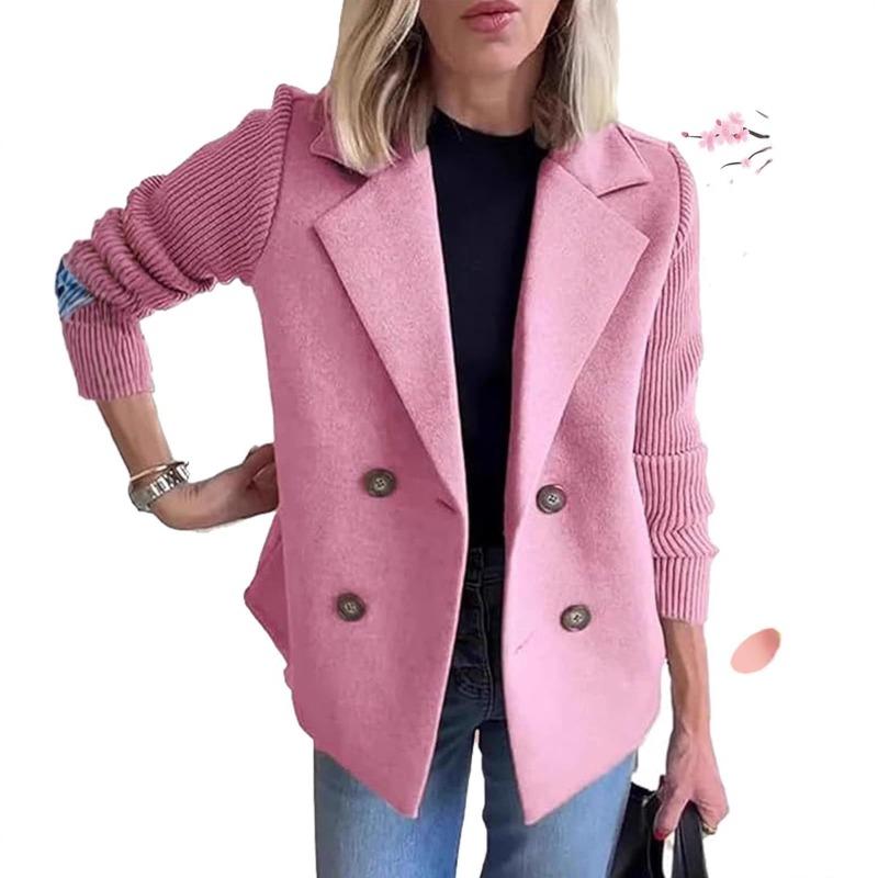 Spring and Autumn Women's Fashion Elegant Jackets Solid Color Casual Loose Jackets Winter Retro Jackets Autumn Tops