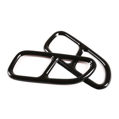 Car Rear Exhaust Tail Throat Pipe Cover Trim Muffler Fit For Mercedes Benz CLA 2013-2016 /SLK R172 CLS C218 SL R230 Retrofit
