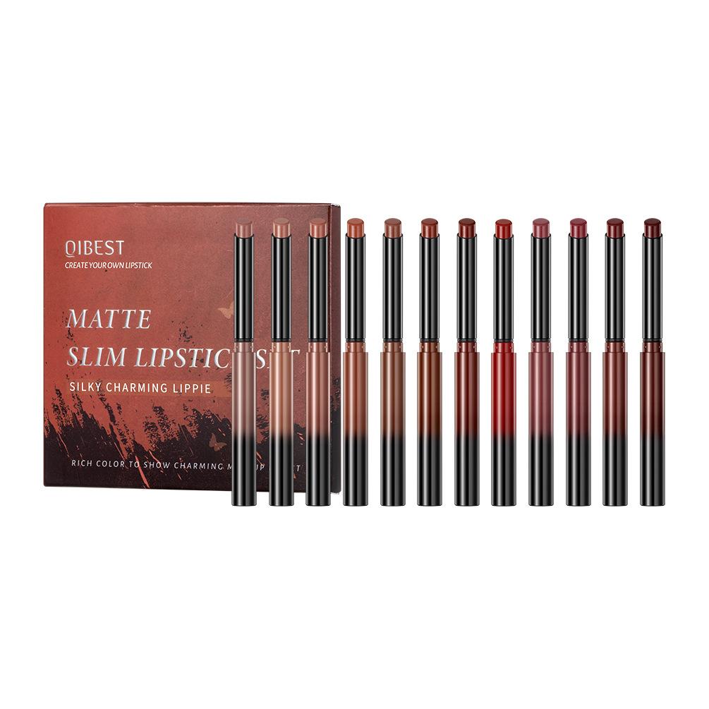 

Чашки с антипригарным покрытием не опадают, стойкий цвет, губная помада для макияжа, матовая, матовая, стойкая, легко окрашивается, шелковистая губная помада, набор