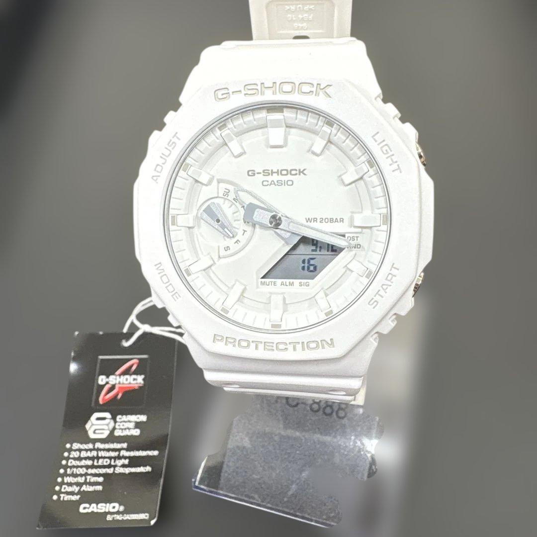 

[USED] Casio G-SHOCK GA-2100 White Dial White Casio Oak