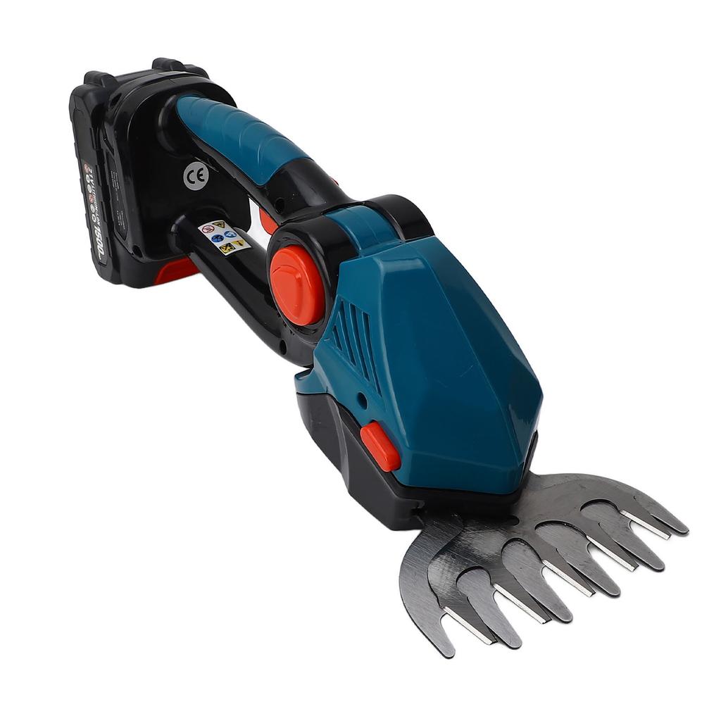 21V Cordless Hedge Trimmer Set 22000rpm Handheld Electric Shrub Trimmer Kit with 1.5Ah Battery EU Plug