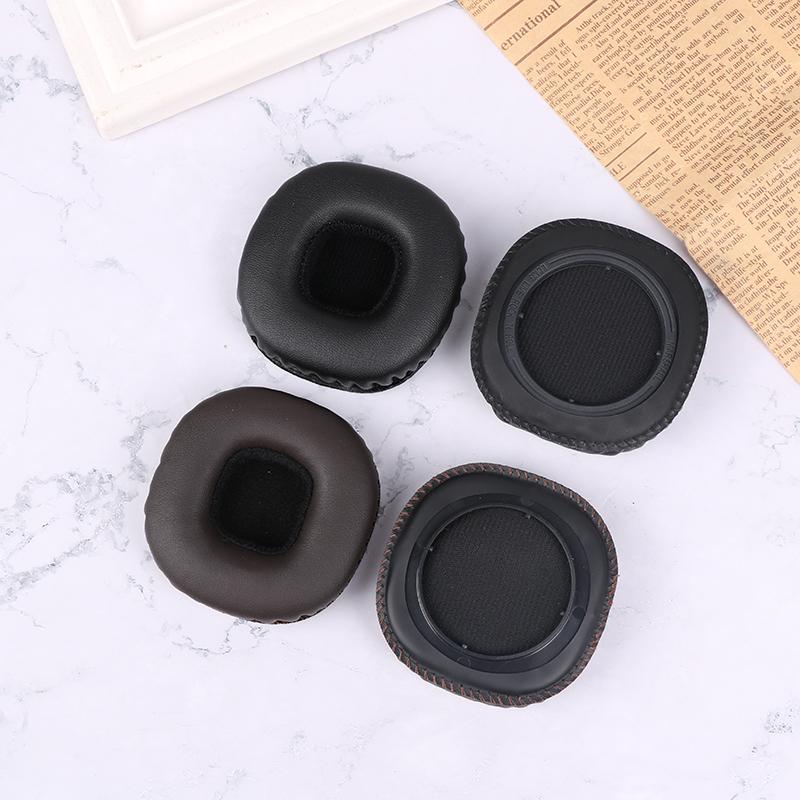 1Pair Earphone Earpads  Foam Cushion Replacement For Marshall Mid Anc Bluetooth Headphones