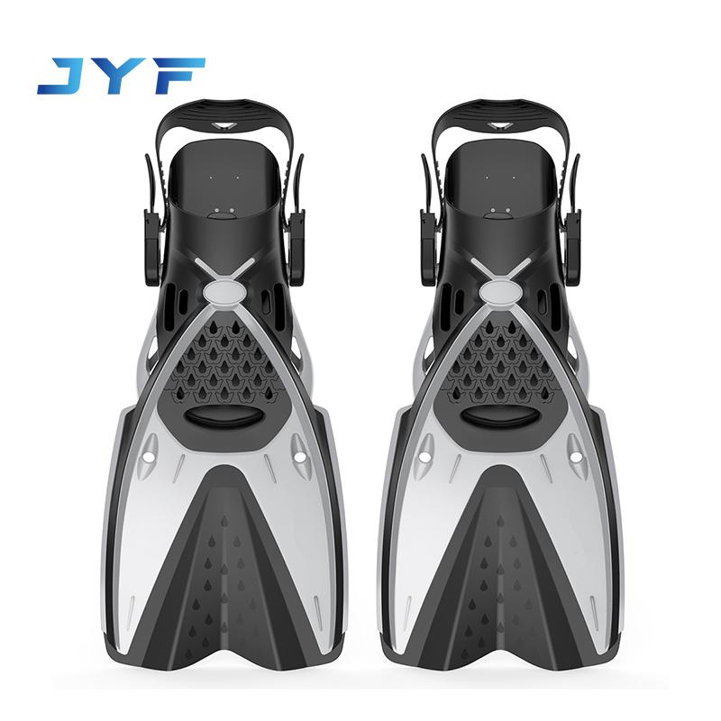 JYF Brand Humanized Design Diving Equipment Durable Scuba Fins Diving Sea Flippers