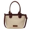 Boho Woven Tote Bag For Women With Zipper Closure For Casual Travel
