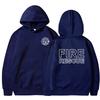 Strażak Straż Pożarna Bluza z Kapturem Zabawna Bluza Strażaka Męskie Bluzy z Kapturem Pulower Hip Hop Streetwear