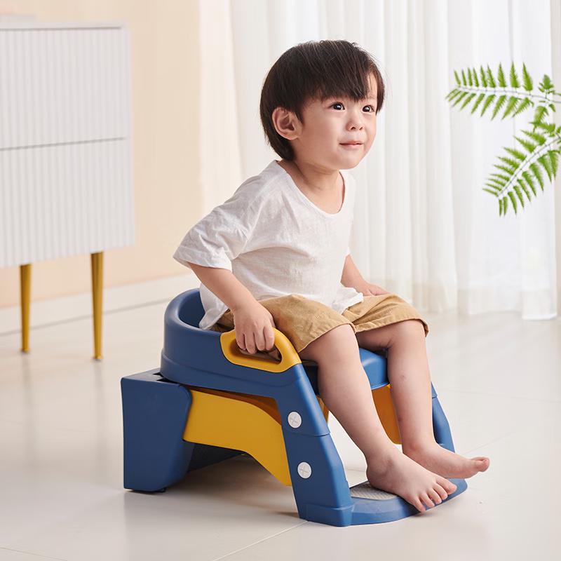 JINGRUIXIANG Kids Toilet Training Seat with Ladder