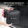 Car Stickers For Alfa Romeo Leather Car Charging Cable Storage Box New Energy Charger Portable Bag For Alfa Romeo 4C 159 166 Spi