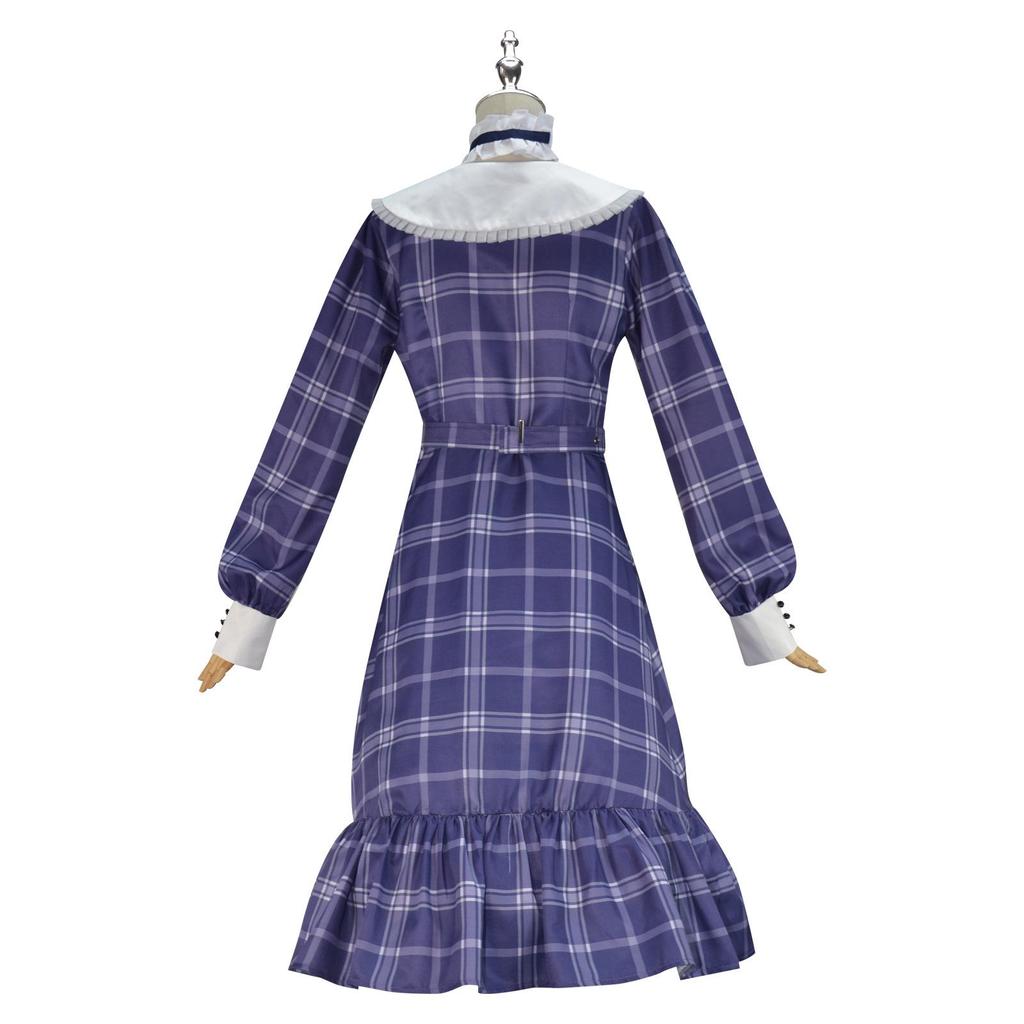 Wakaba Mutsumi Ave Mujica Stage Cosplay Costume - Women’s Plaid JK Skirt