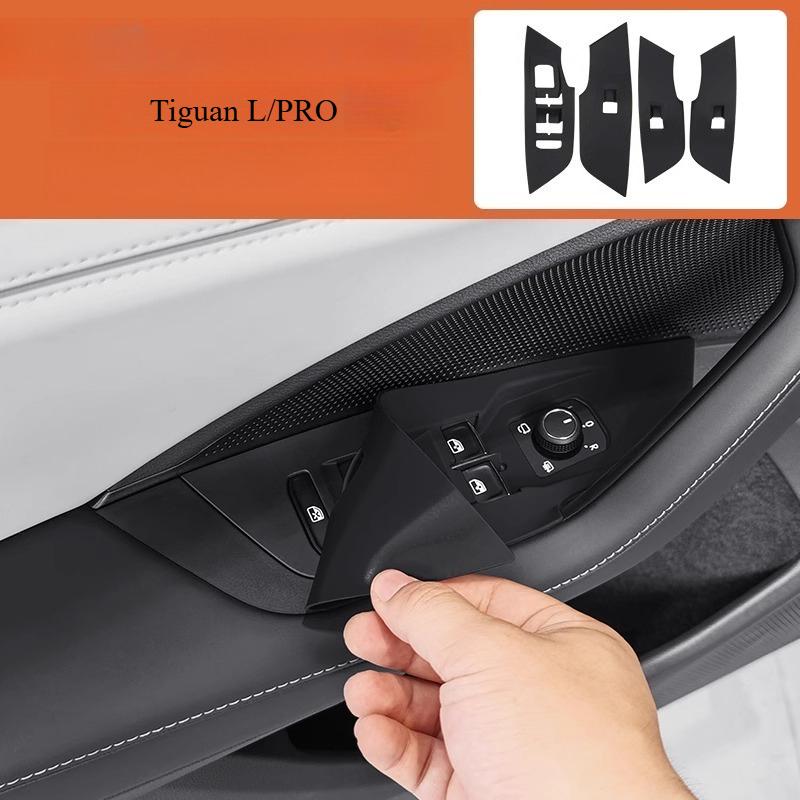 Für Volkswagen Tiguan L/Pro 2017- Mittelkonsole Silikonmatte Auto Innenraum Schaltung Aufkleber-freie Modifikationszubehör Auto