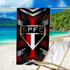Pau-lo Fc Emblem Printed Beach Towel, Super Soft Microfiber, Perfect Gift Birthday, for Pool, Beach, Travel, for Family and Friends