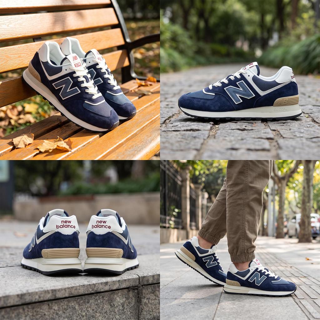 New Balance 574 Legacy Mörkblå Angora Unisex Sneakers Blå U574LGBB