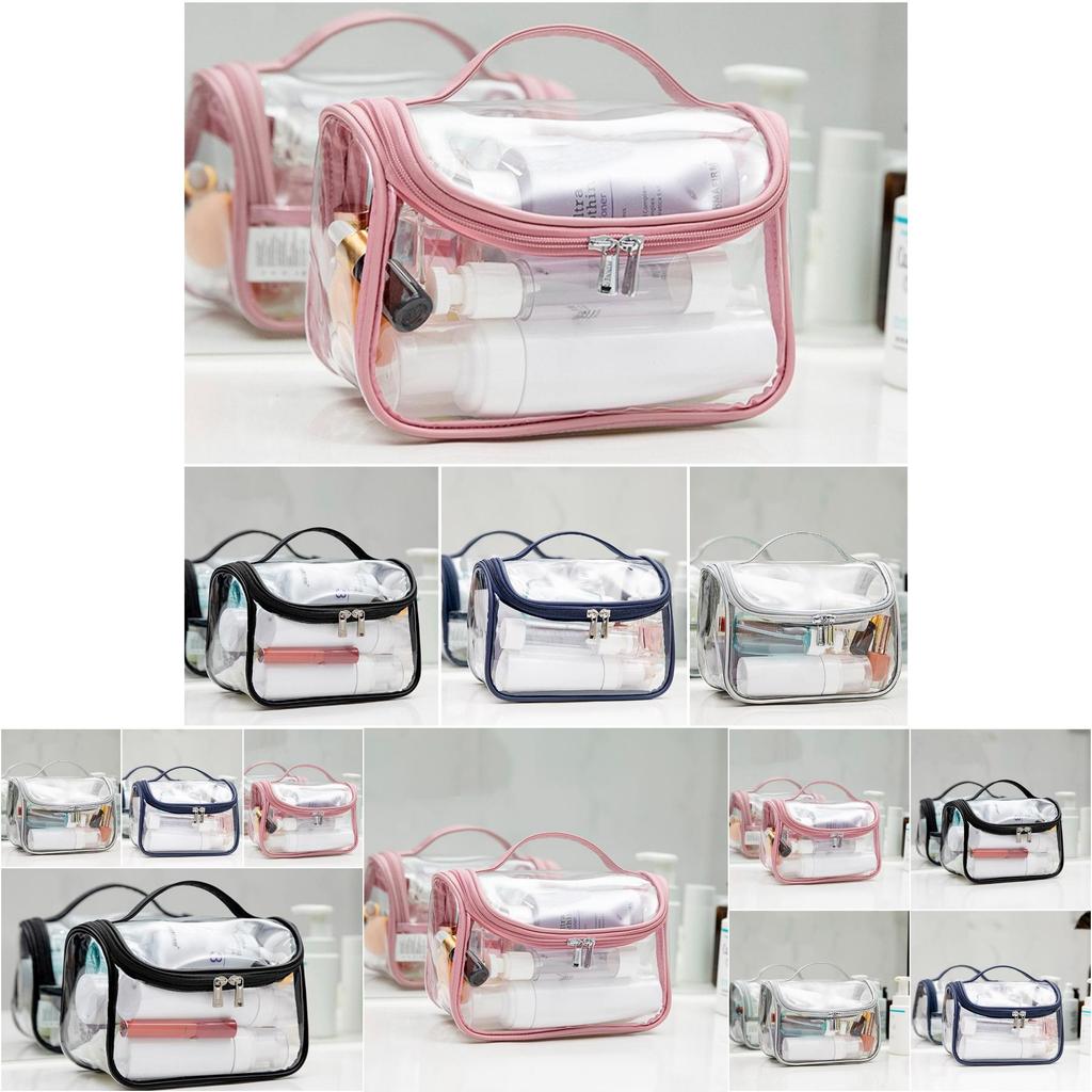 Wasserdichte Transparente Laser Kosmetiktasche mit Hohem Fassungsvermögen für Reisen und Outdoor-Aktivitäten