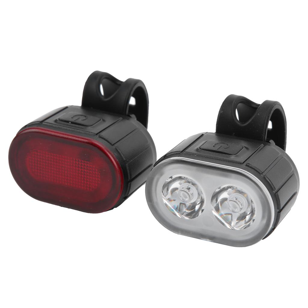 Rowerowa lampka LED tylna lampka przednia ładowana przez USB bezpieczeństwo rowerowe zestaw lampek przednich i tylnych