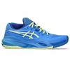 ASICS X Tennis Shoes 1042A279 Size 400 Size E GEL-RESOLUTION Women's (Blue Coast/Huddle Yellow) (Size 25.0 cm)
