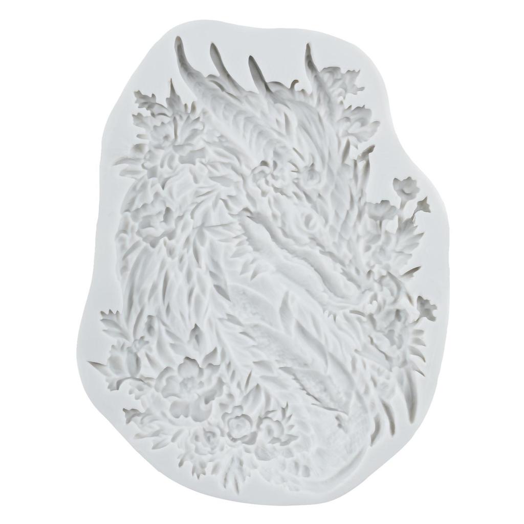 Dragon Silicone Molds Dragon Fondant Mold Cake Decorating Tools Cupcake Topper Chocolate Candy Craft Gum Paste Polymer Clay