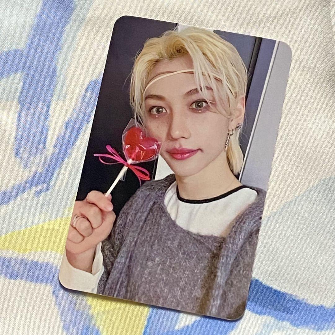 

[USED] StrayKids Raku-STAR Stray Kids Felix ROCK-STAR Trading Card