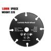 3-inch (75mm) Multifunctional Angle Grinder Accessory Set for Woodworking, Polishing, and Rust Removal.