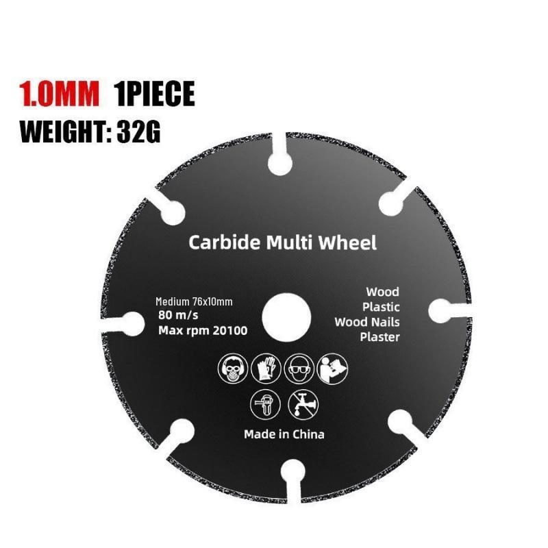 3-inch (75mm) Multifunctional Angle Grinder Accessory Set for Woodworking, Polishing, and Rust Removal.