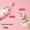BearCup Rainbow Kitty Portable Thermos Cup