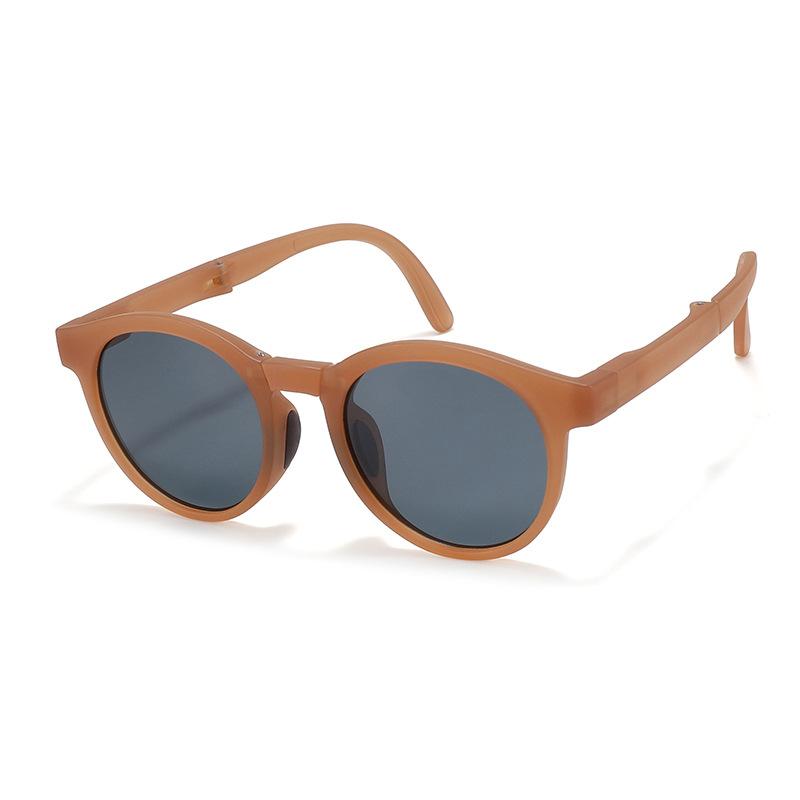 

Foldable Stylish Childrens Design Sunglasses Summer Outdoor Sun Protection Uv Tea