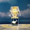 LED Modern Crystal Table Lamp Acrylic Bedside Night Light Creative Crystal  Desk Lamp  Home