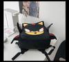 Handmade Sonic Shadow Black Charizard Plush Backpack for Couples