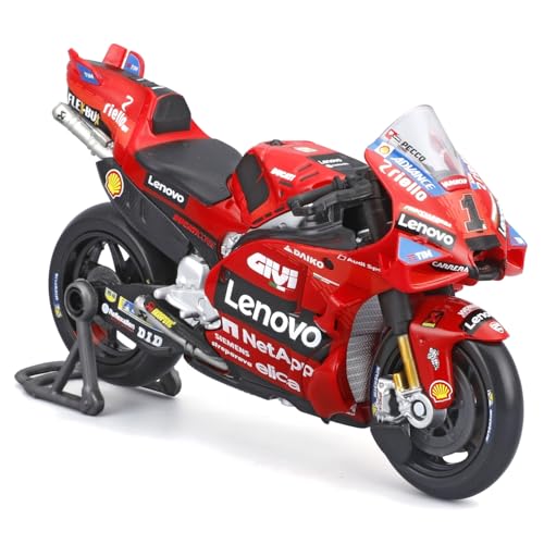 

Maisto - Ducati Lenovo Team 2024 Bagnaia #1 1:18 Scale Diecast Motorcycle with Details MotoGP Replica Ducati Licensed Product. Suitable for ages 3 and