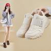 New Dad Shoes Girl, Spring Student Sports Running Casual Beat Thick Sole Increases