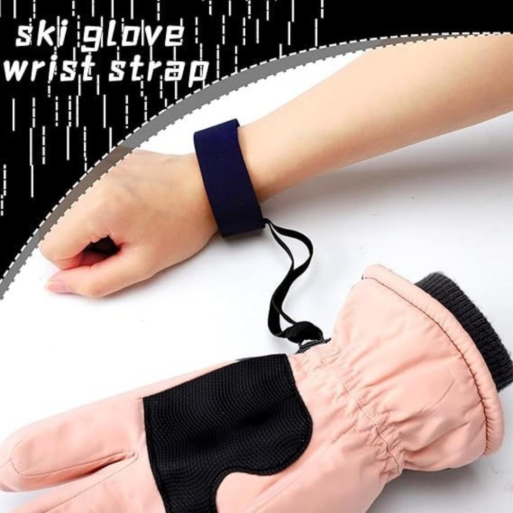 Elastic Glove Straps Adjustable Glove Safety Strap Anti-loss Strap  Men And Women