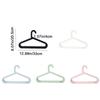 10Pcs Plastic Clothes Drying Rack Nordic Style Clothes Display Hangers Baby Hangers  Closet