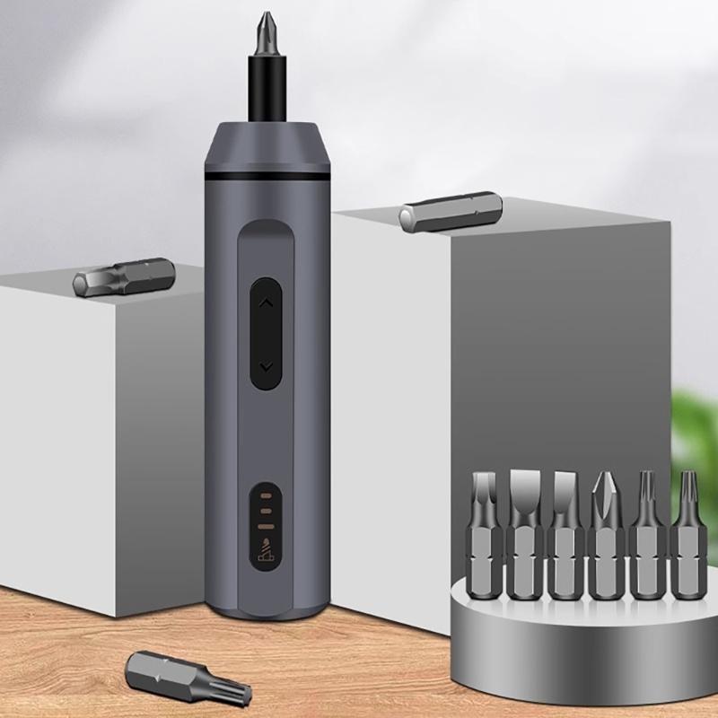 3,6V mini elektrický šroubovák sada malých akumulátorových šroubováků 3Nm s LED světlem pro kutilské počítače