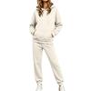 Women's Loose Fit Hoodie and Jogger Pants Set Casual Comfortable Two Piece Matching Outfit