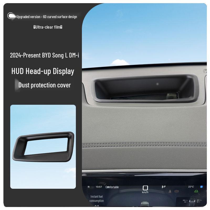 BYD Song L DM-i HUD Anti-Glare Display Cover (2024+ Curved 6D)
