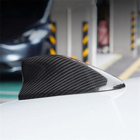Luxury Hard Carbon Fiber Car Shark Fin Antenna Decor For Accord 10Gen 18 19 20
