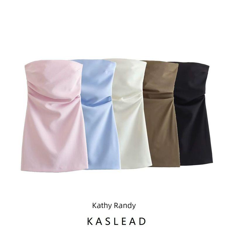 Women's Kaslead New Arrival Silm Dress Tube Top