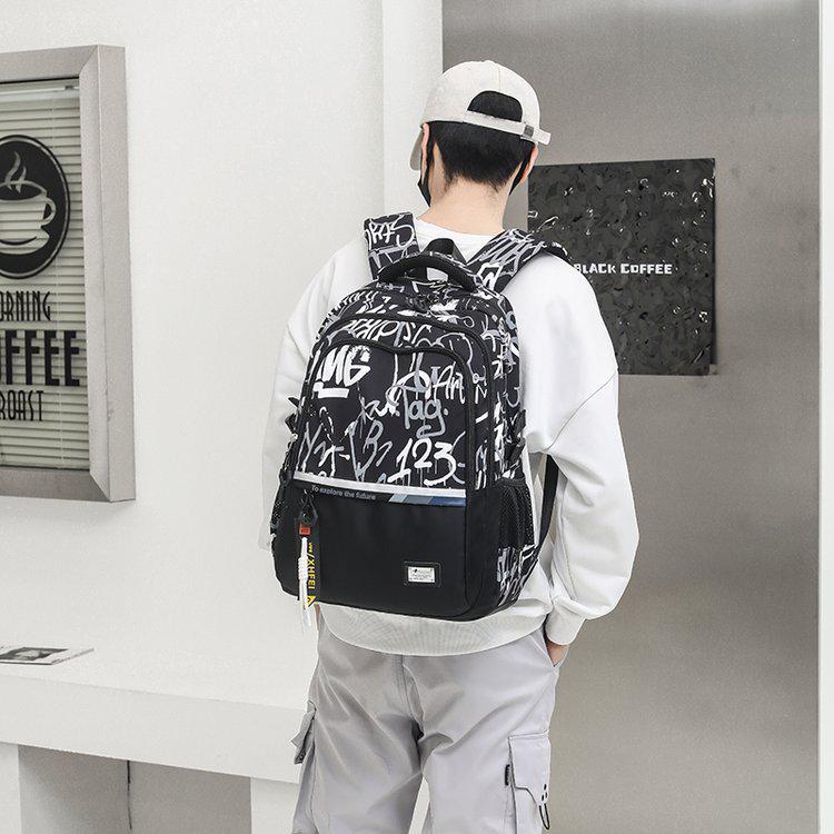 Zaino alla Moda di Grande Capacità per Studenti Universitari - Stile Accademico Trendy